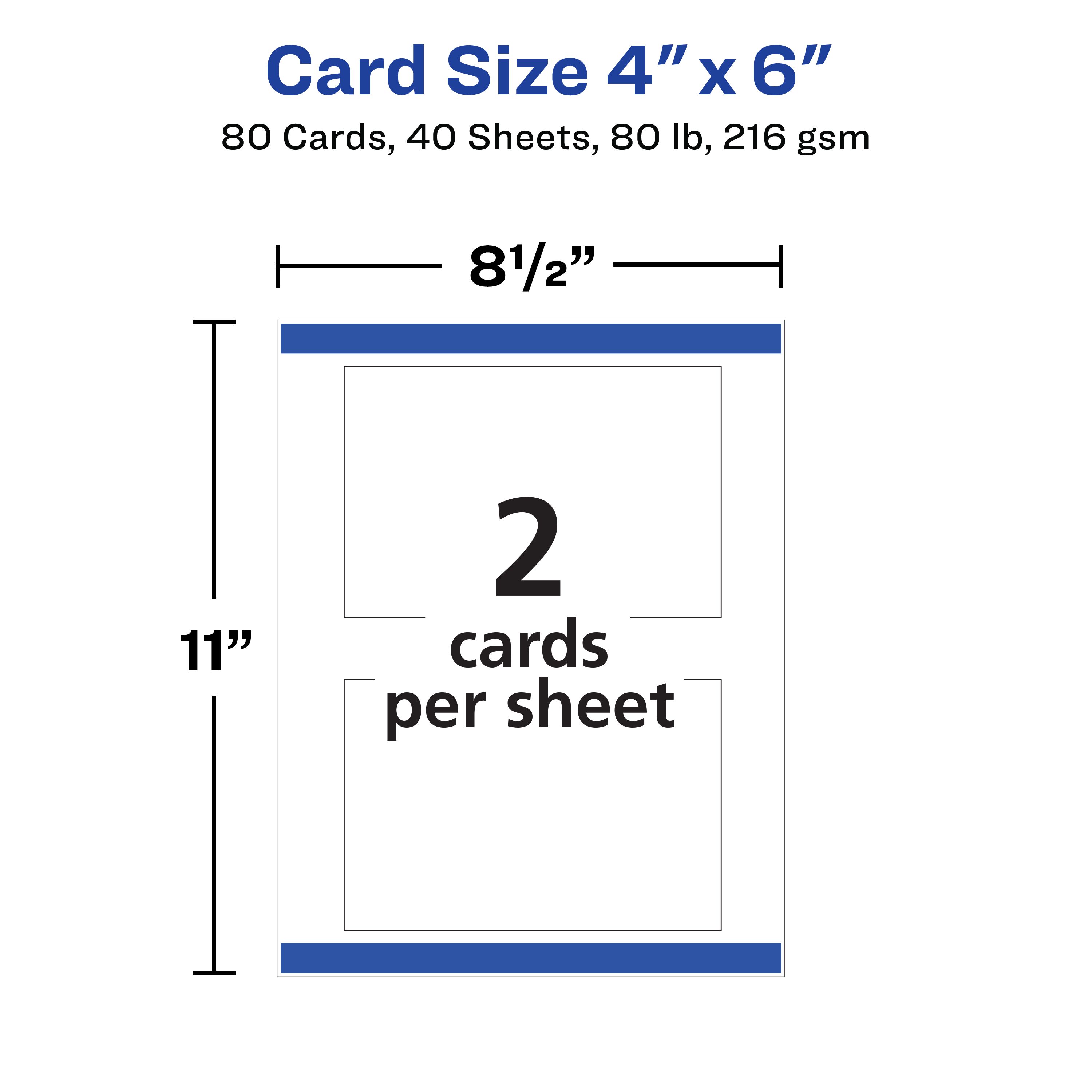 Postcards with Sure Feed®, 4